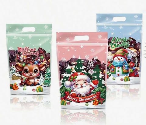 500g Christmas Pouches
