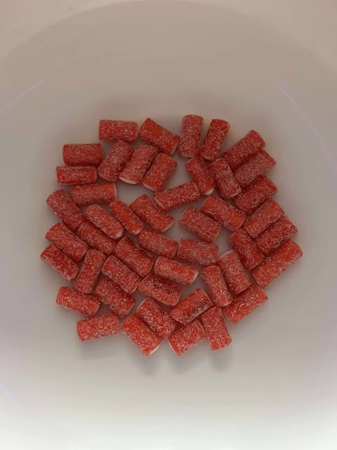 Fizzy Strawberry Pencils