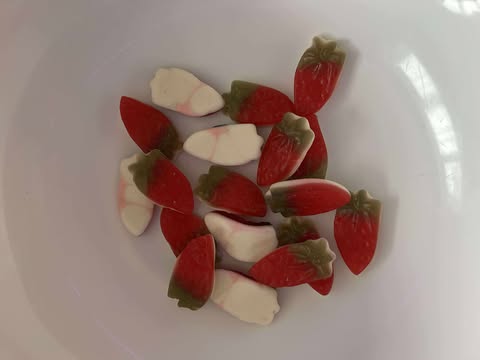 Foam Giant Strawberries