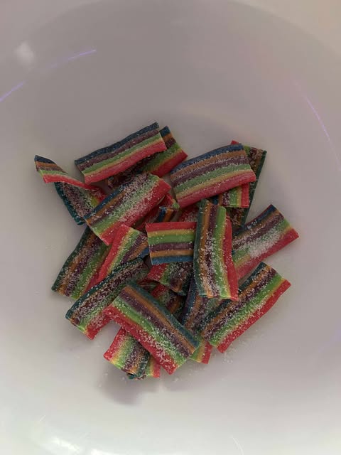 Sour Rainbow Belts