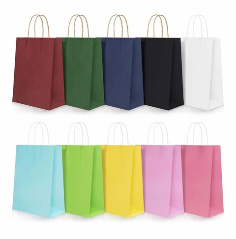 Medium Multi-Coloured Gift Bags