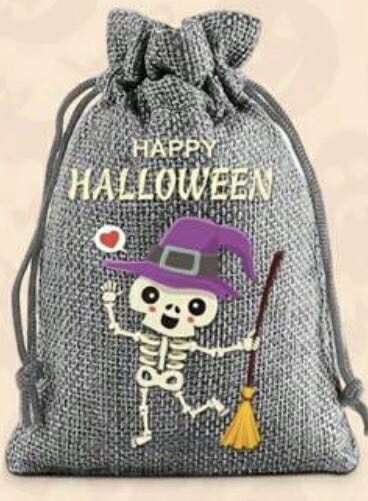 Halloween Hessian Bag