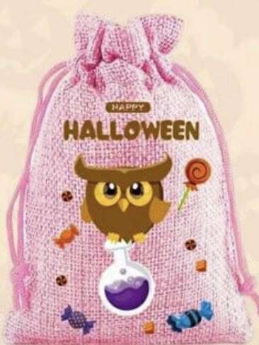 Halloween Hessian Bag