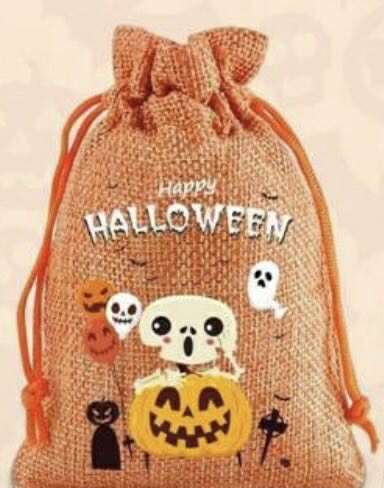 Halloween Hessian Bag