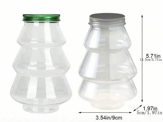 Christmas Tree Jars