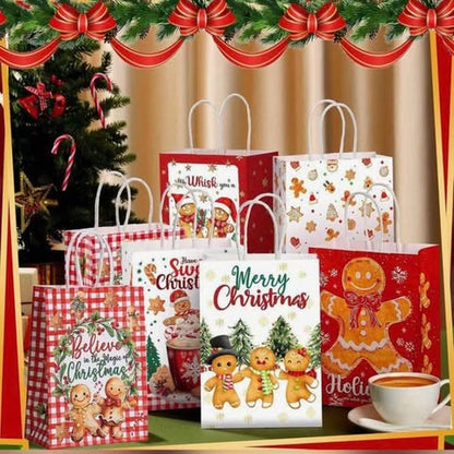 Mixed Designs Christmas Gift Bags