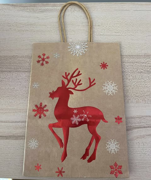 Mixed Designs Christmas Gift Bags