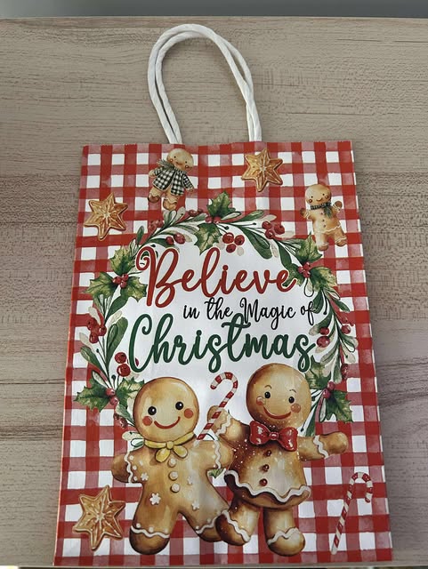 Mixed Designs Christmas Gift Bags