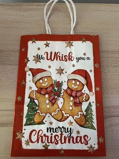 Mixed Designs Christmas Gift Bags