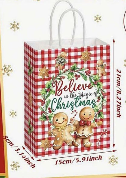 Mixed Designs Christmas Gift Bags