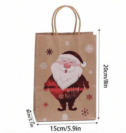 Mixed Designs Christmas Gift Bags