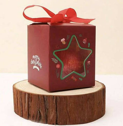 Red Star Chocolate Christmas Box