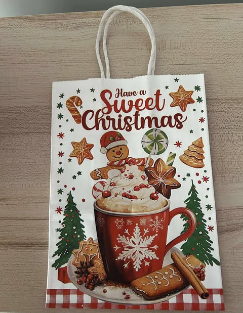 Mixed Designs Christmas Gift Bags