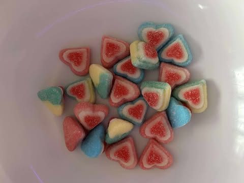 Fizzy 3D Hearts