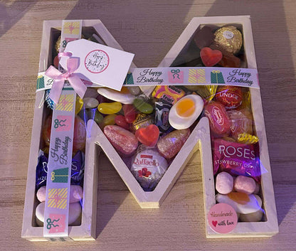 Sweet & Chocolate Filled Letters